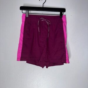 Free People‎ Movement Magenta Side Snap Athletic Shorts XS